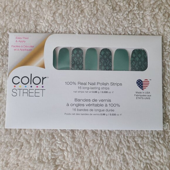 Color Street Snake My Day 100% Real Nail Polish Strips - Picture 1 of 4